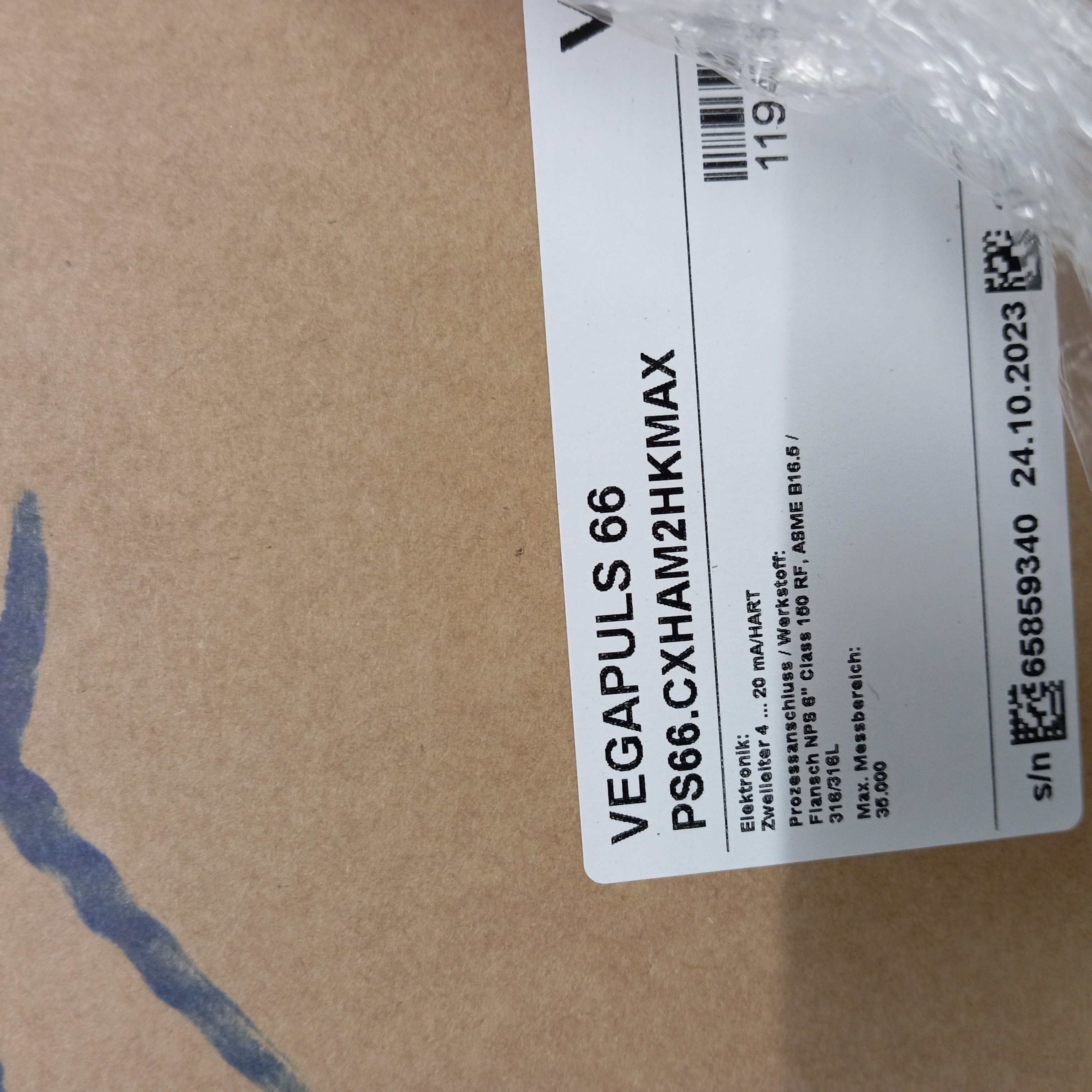 PS66.CXHAM2HKMAX (VEGAPULS 66)