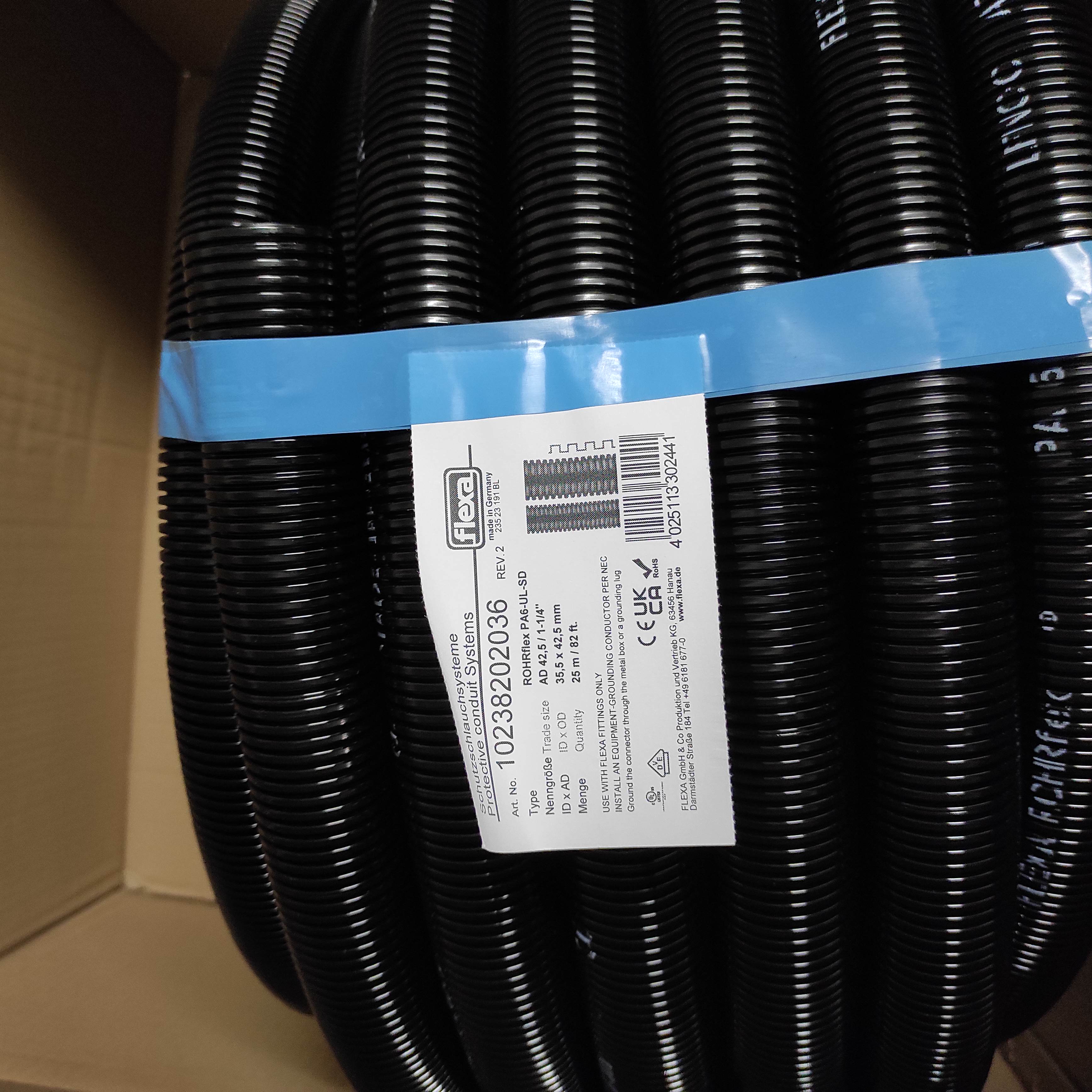 10238202036 / ROHRFLEXPA6-UL-SD,SCHWARZAD42.5,35