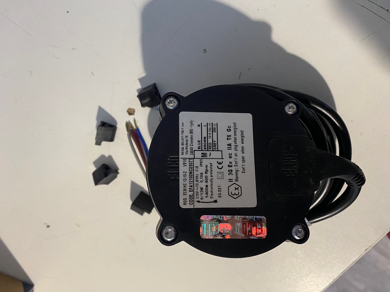 ECM HC 12-10-2.C2M50P.VC.HA ATEX IIA