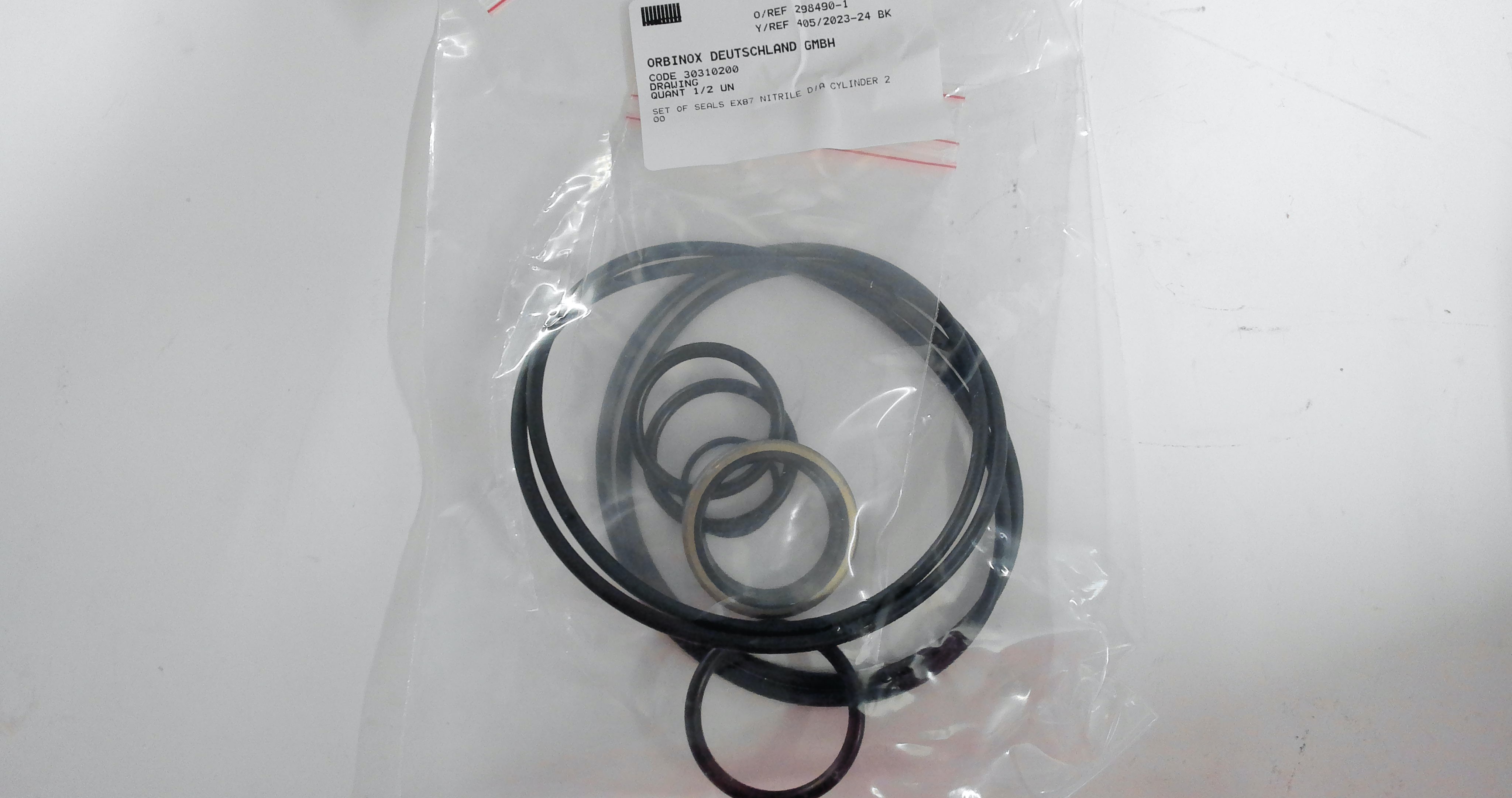 Seal set pneumatic cyl. (No.14-18)