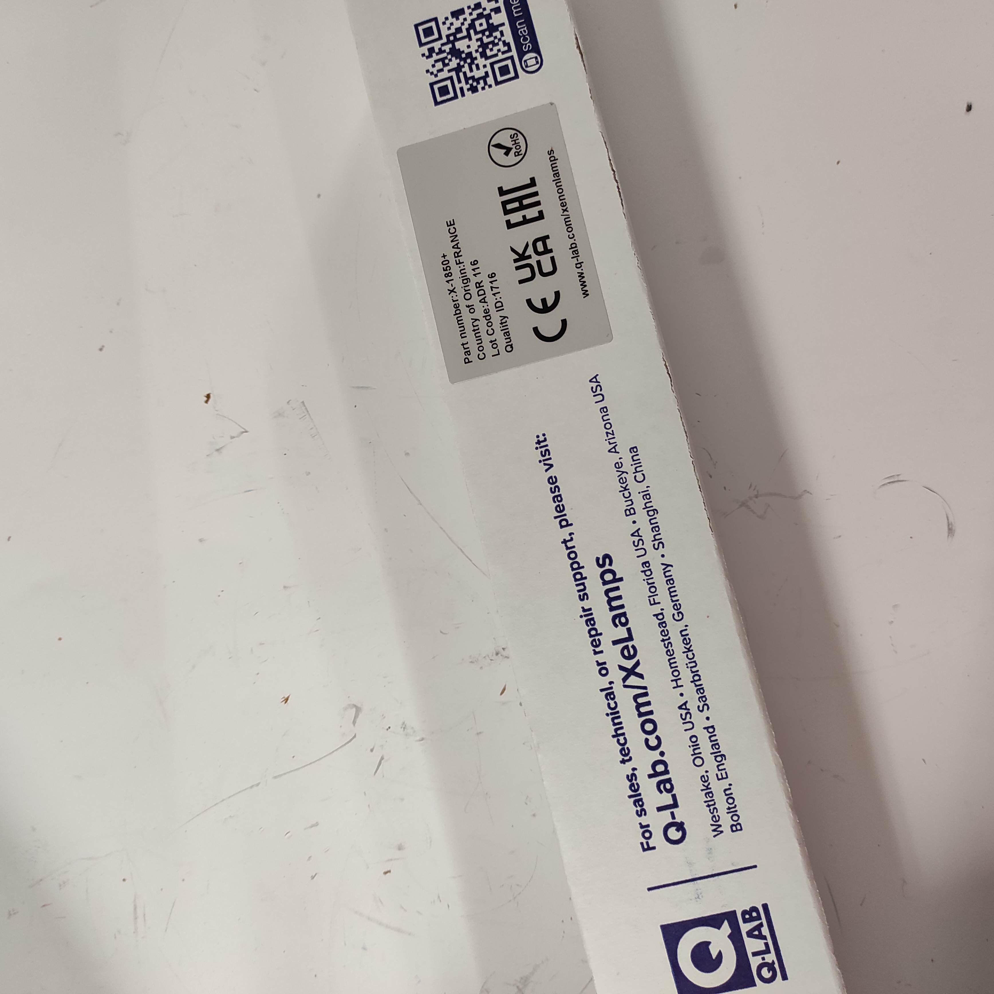 Xenon Arc "Plus" Lamp, 1800 W, Q-SUN Xe-2