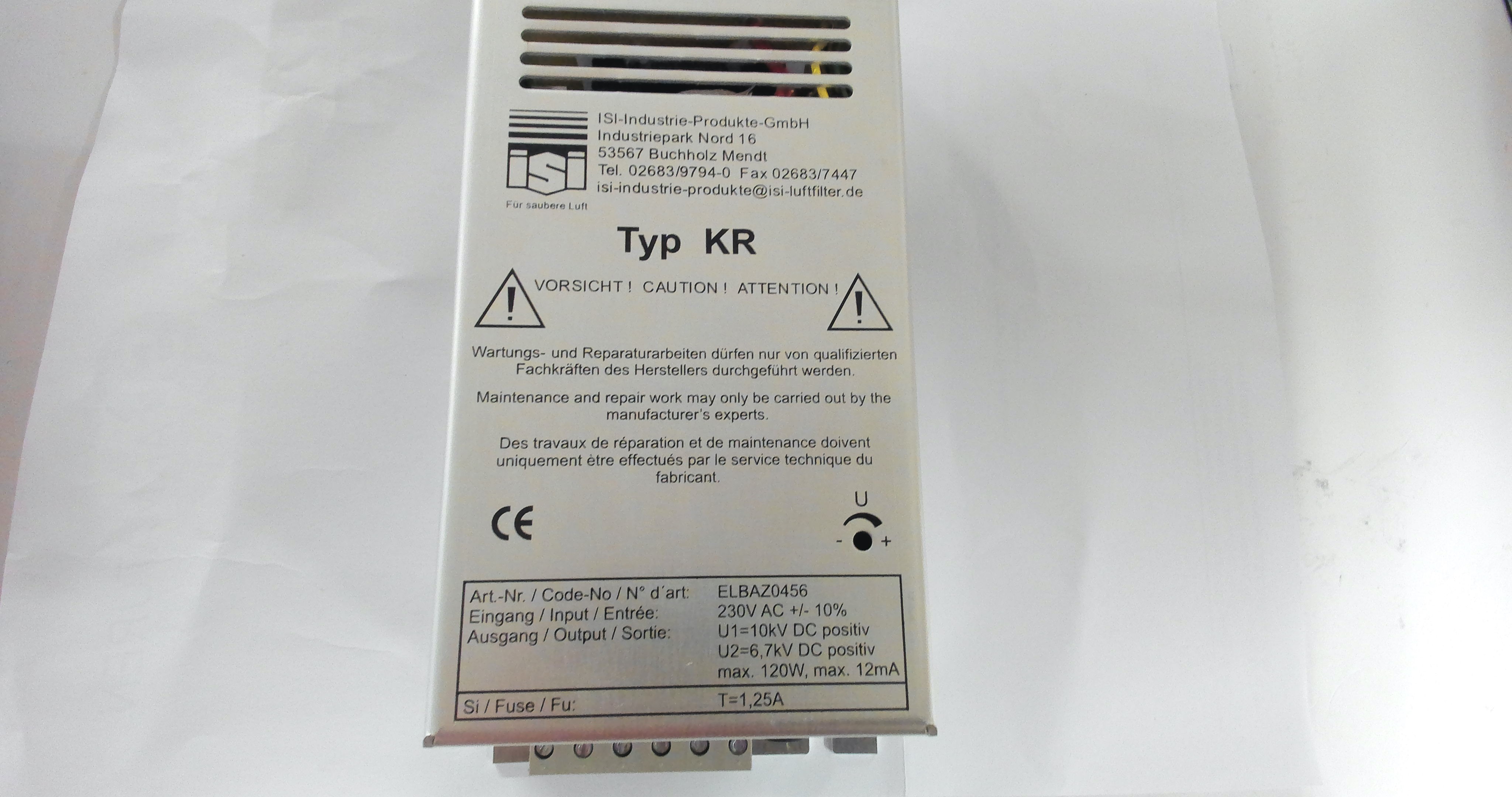 ELBAZ0456 230V, Typ KR