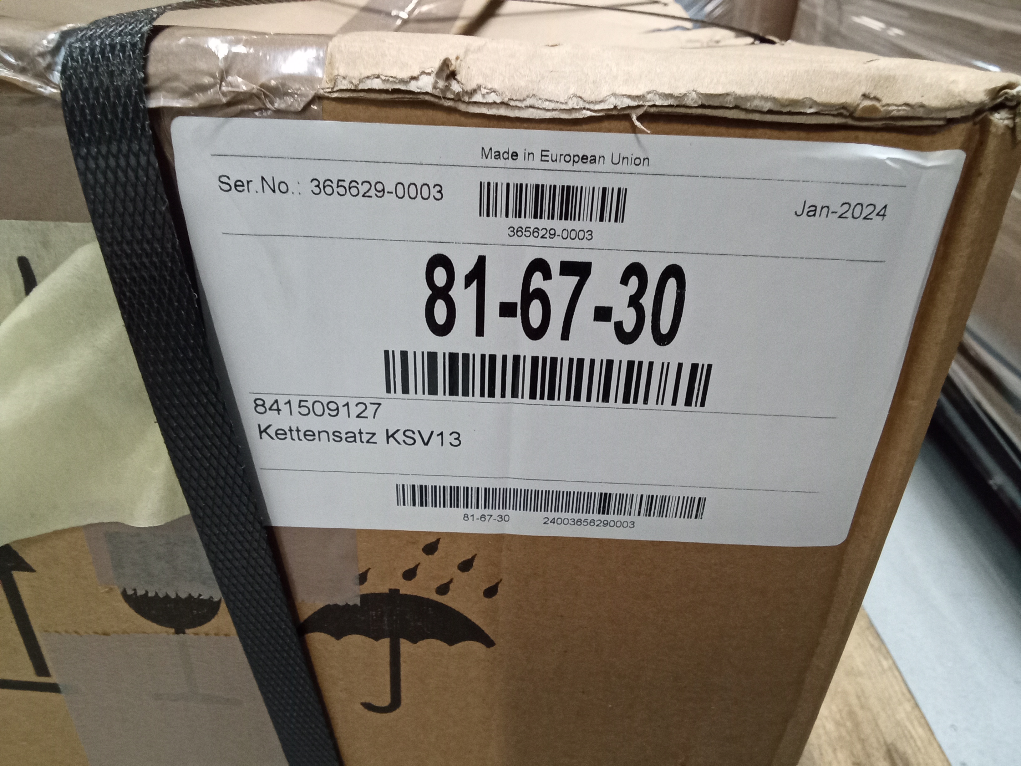 Set chains for SC 757 E2 (KSV-13) preview 2