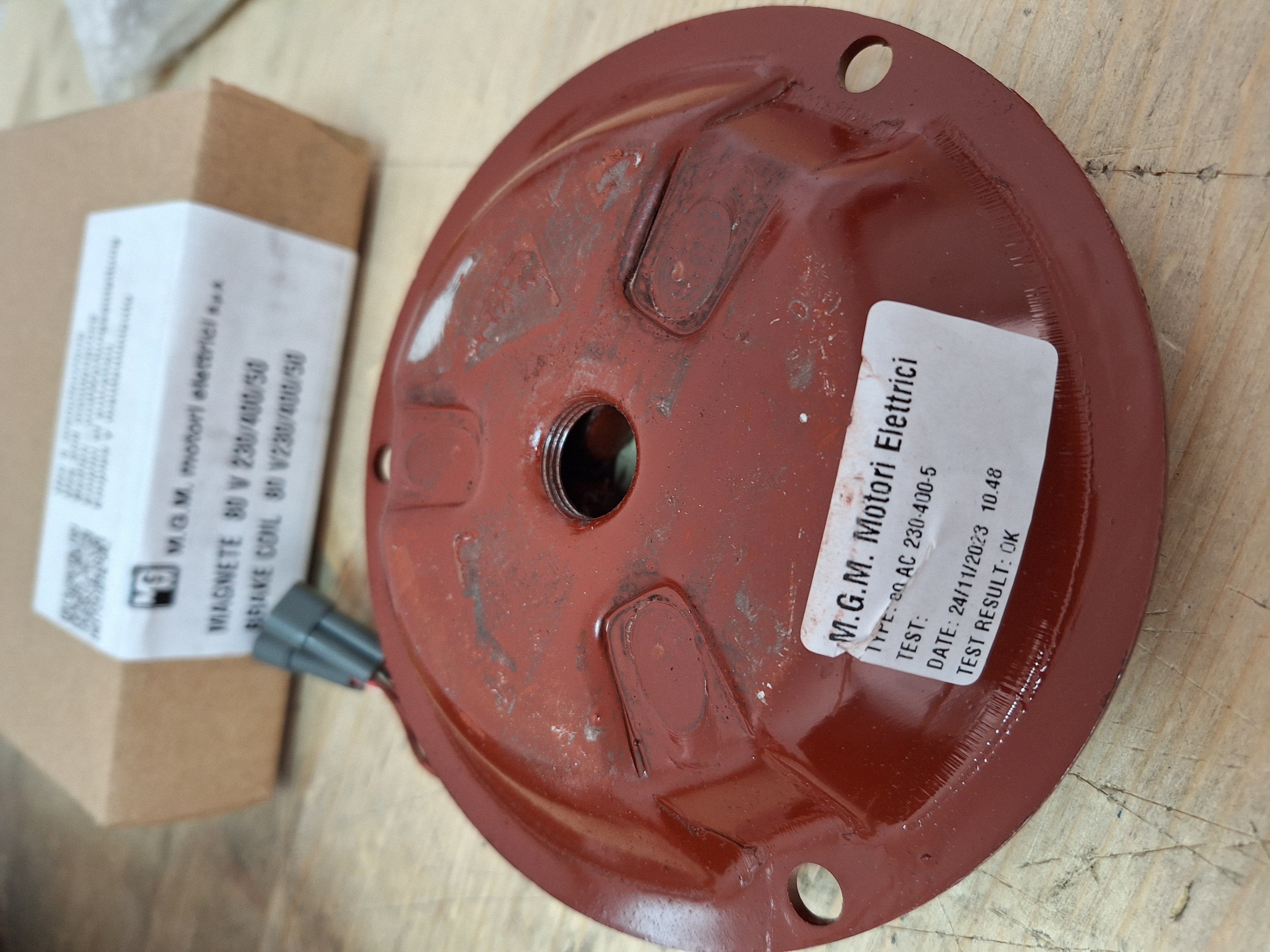 Fixed electromagnet (brake coil) BA80 AC230/400/50 preview 2