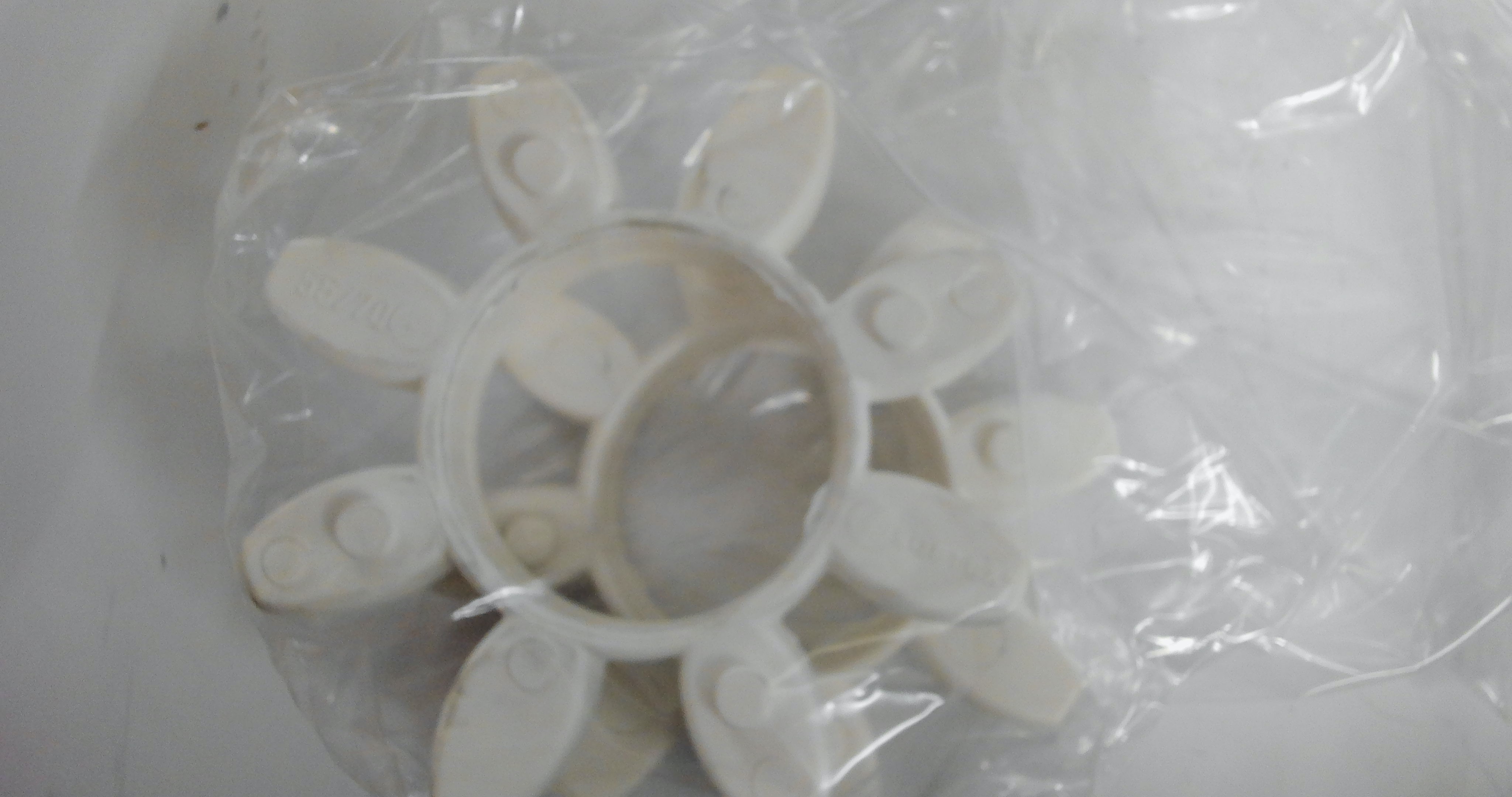 Softex sprocket 55/70 92° white