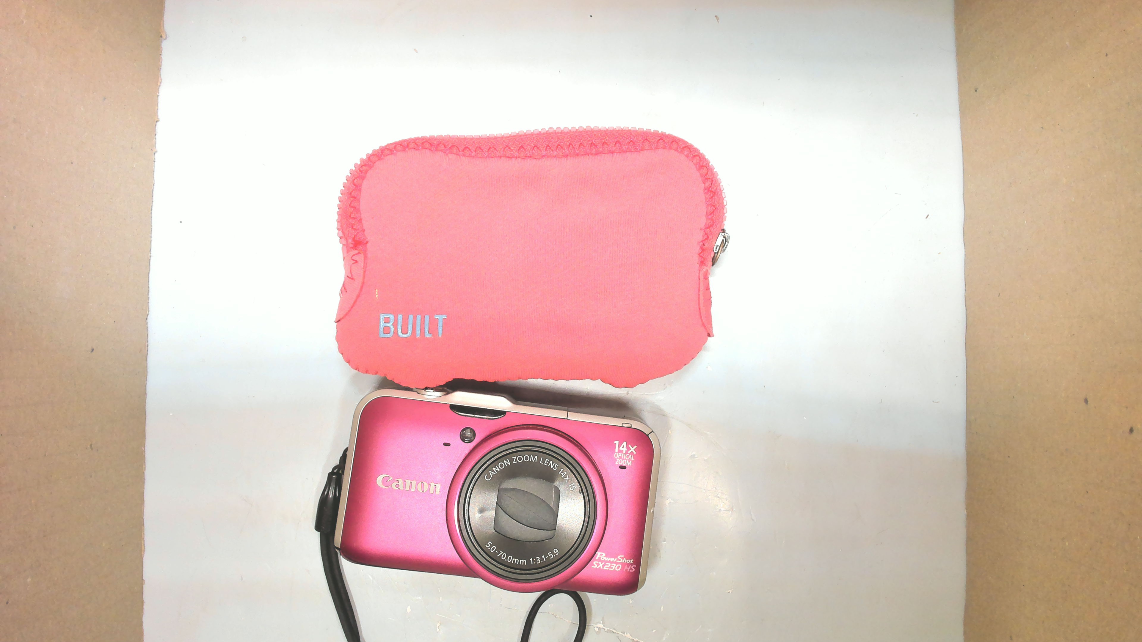 GETESTET Canon Powershot SX230 HS Digitalkamera Pink