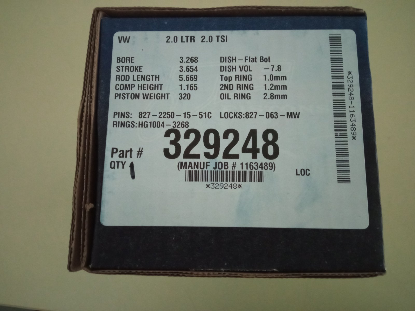 EA113 20mm 83.00