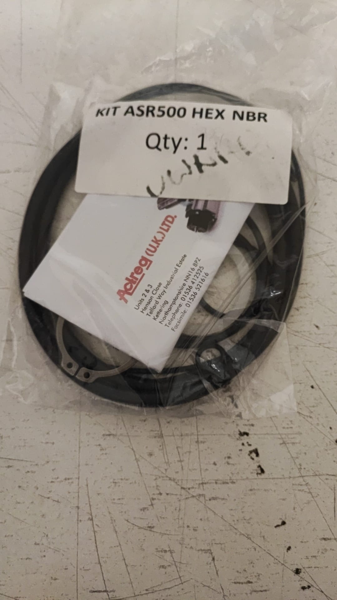 ADA 500 SOFT SEAL SPARES KIT