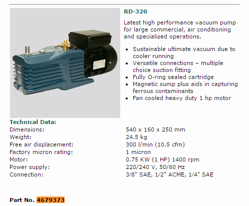 p/n: 4679373, Type: RD-320