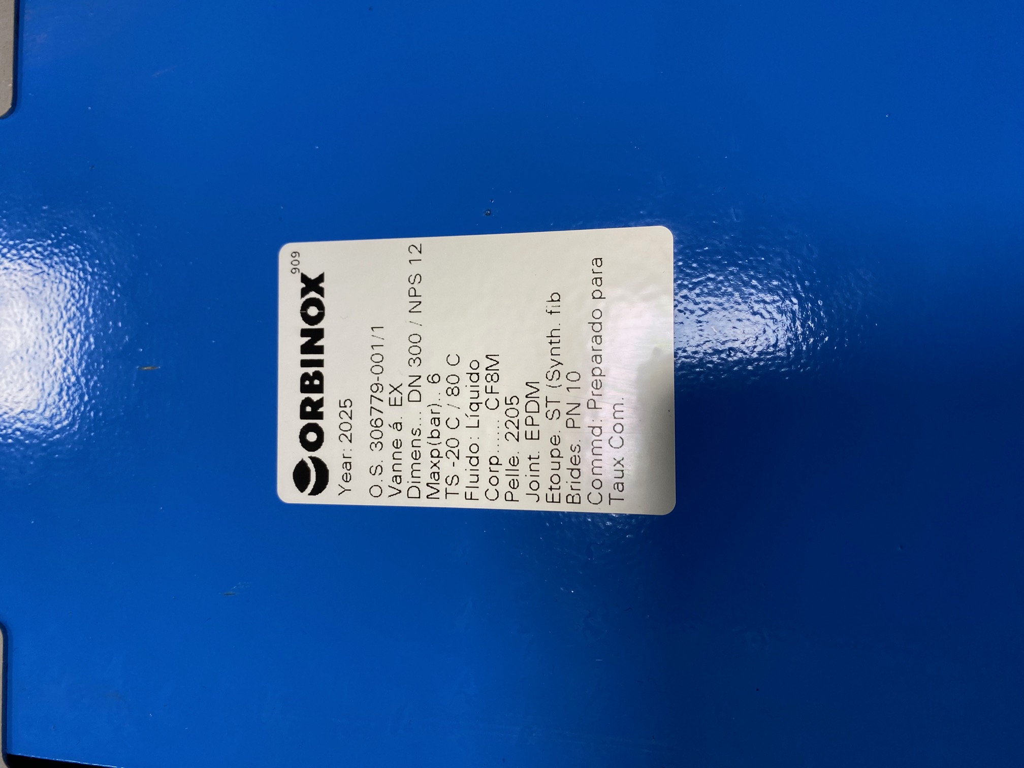 V. GUILLOTINE EX DN300 (12") PN-10