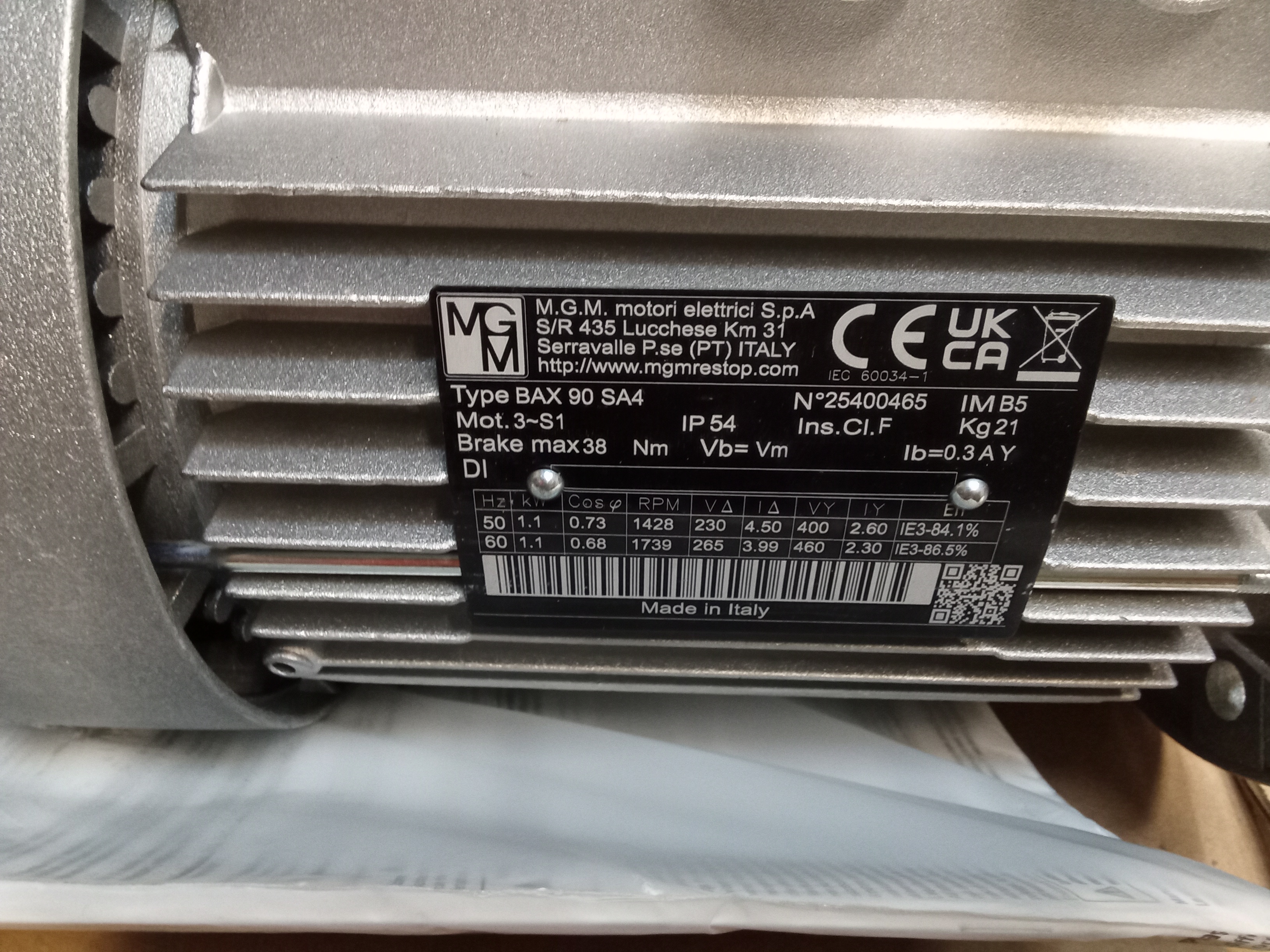 BAX 90 SA4 kw 1.1
