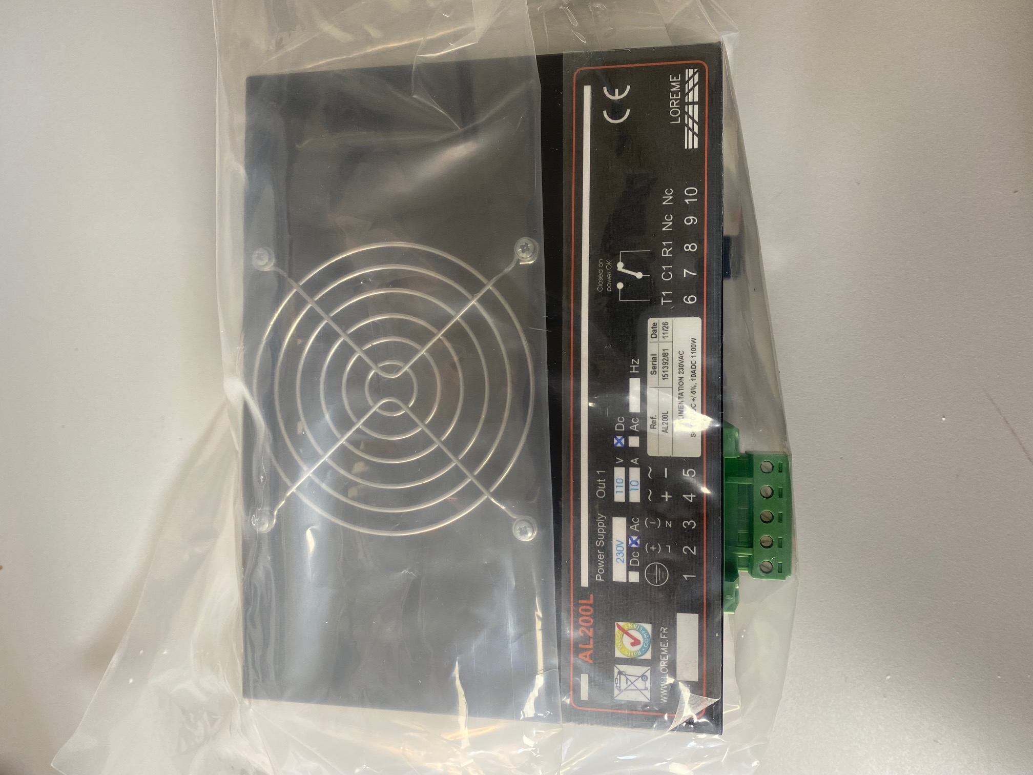AL200L-110-10/ 230VAC-110VDC 1100W