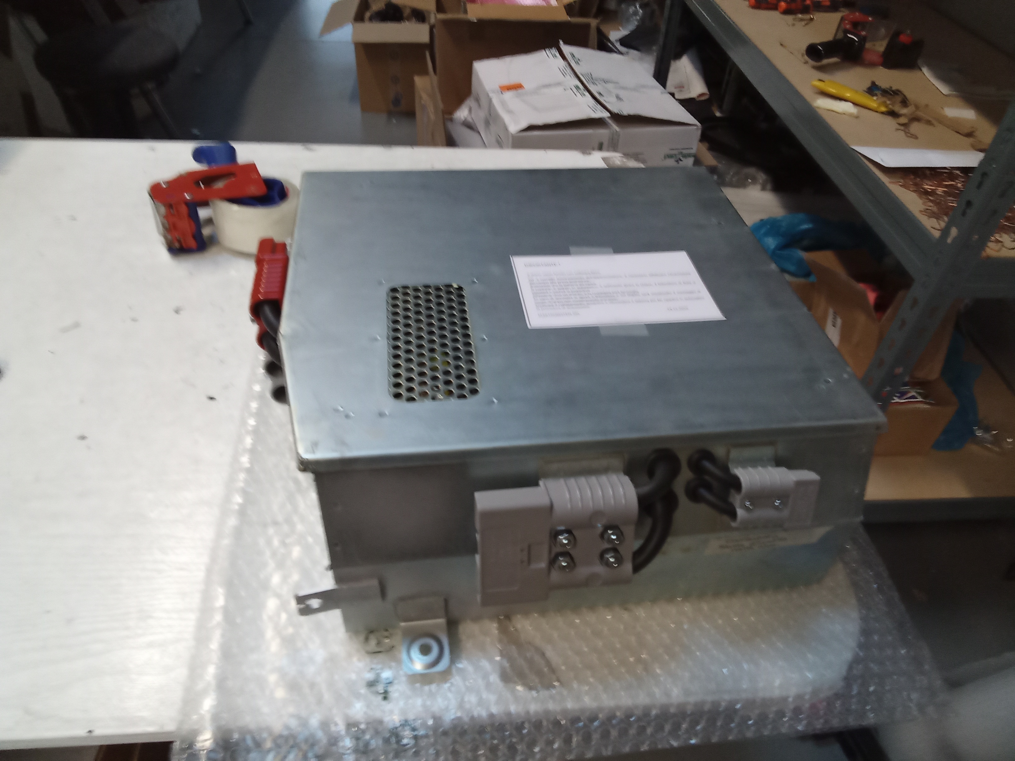 Complete panel in metal box with SEPEX SECU 61 control