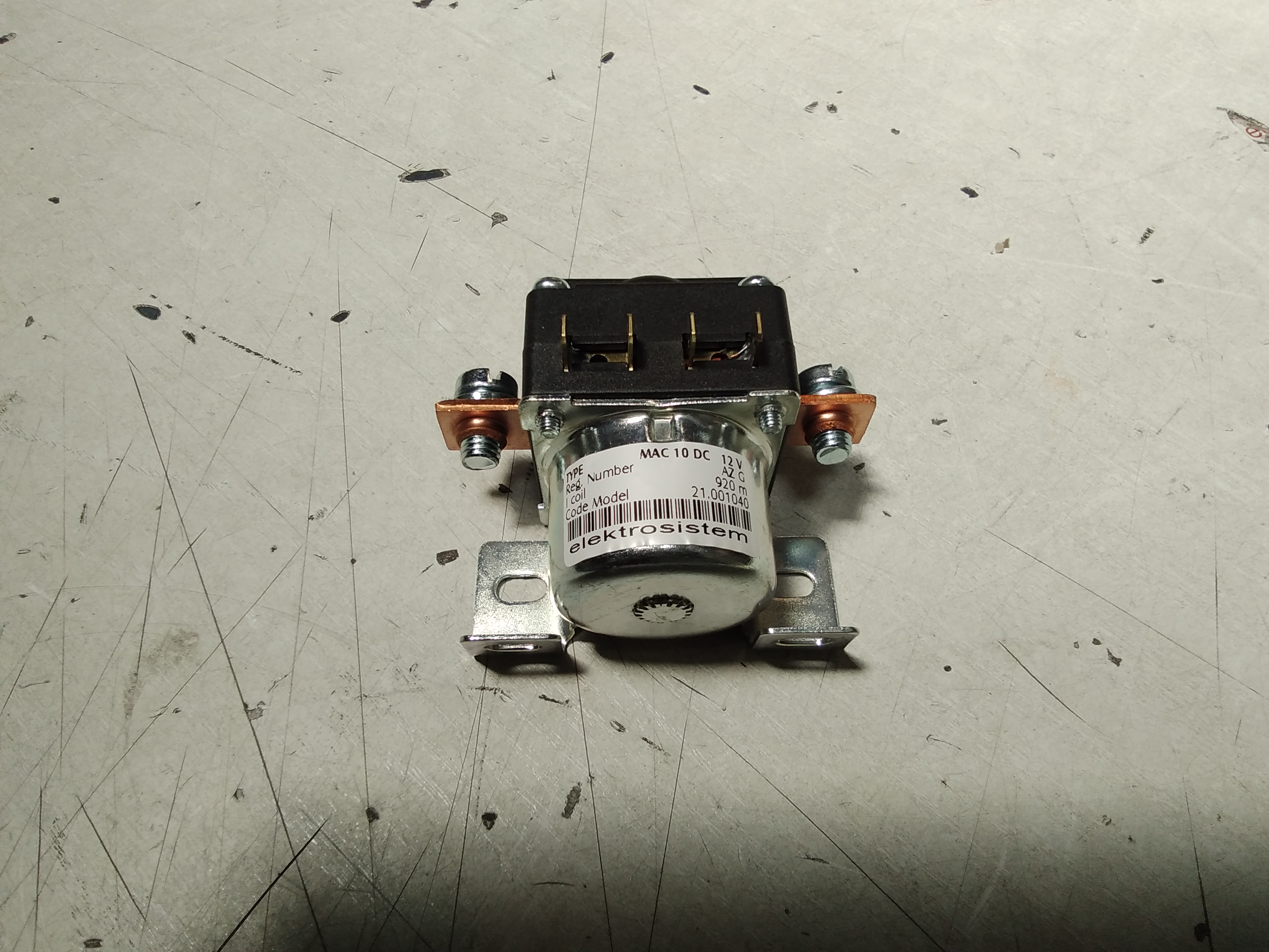 MAC 10 DC 21.001040 - 12V