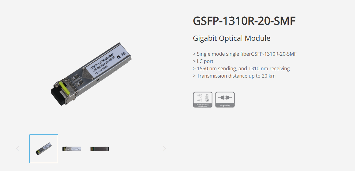 GSFP-1310T-20-SMF / 13257