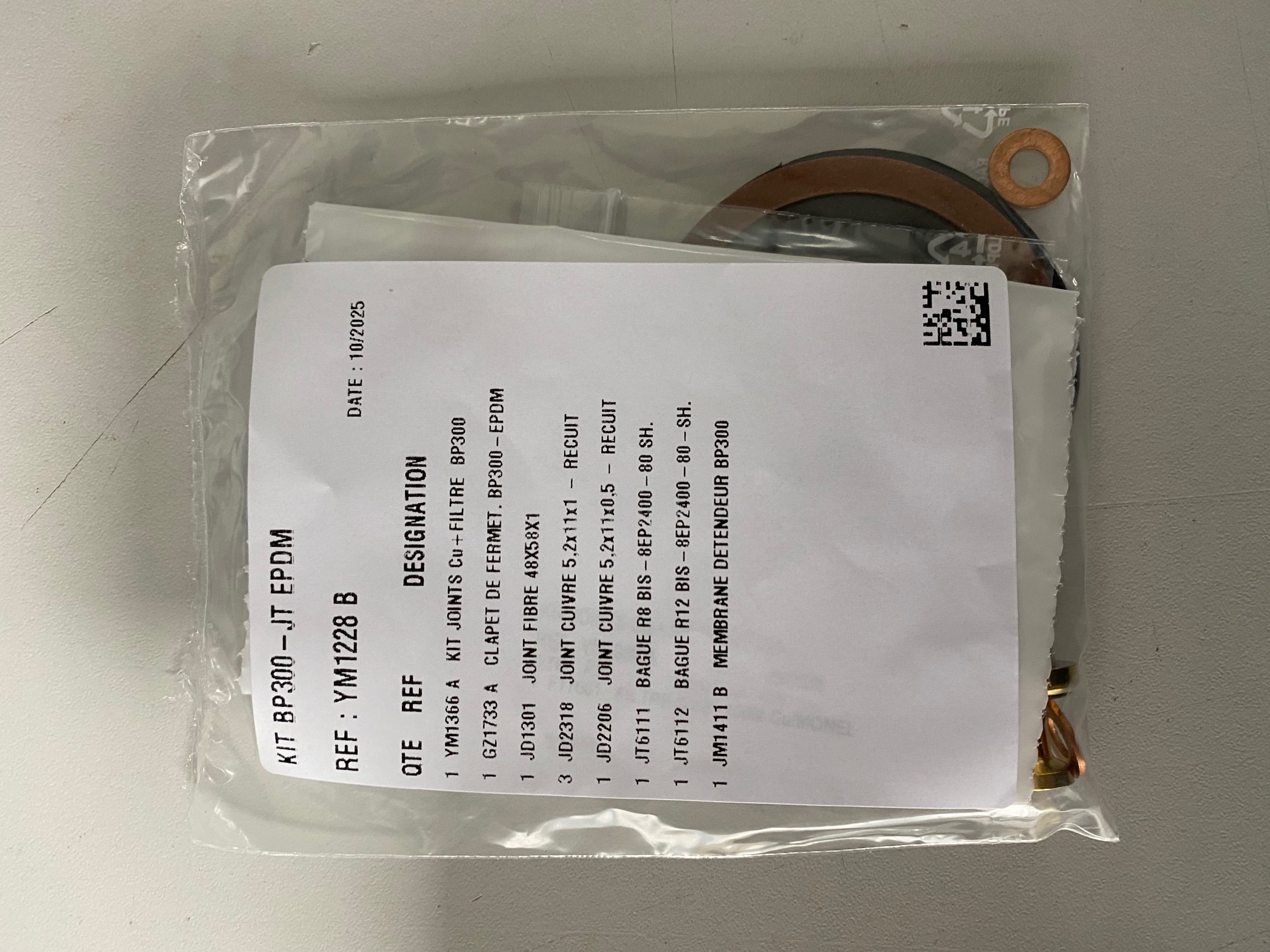 KIT BP300-JT EPDM
