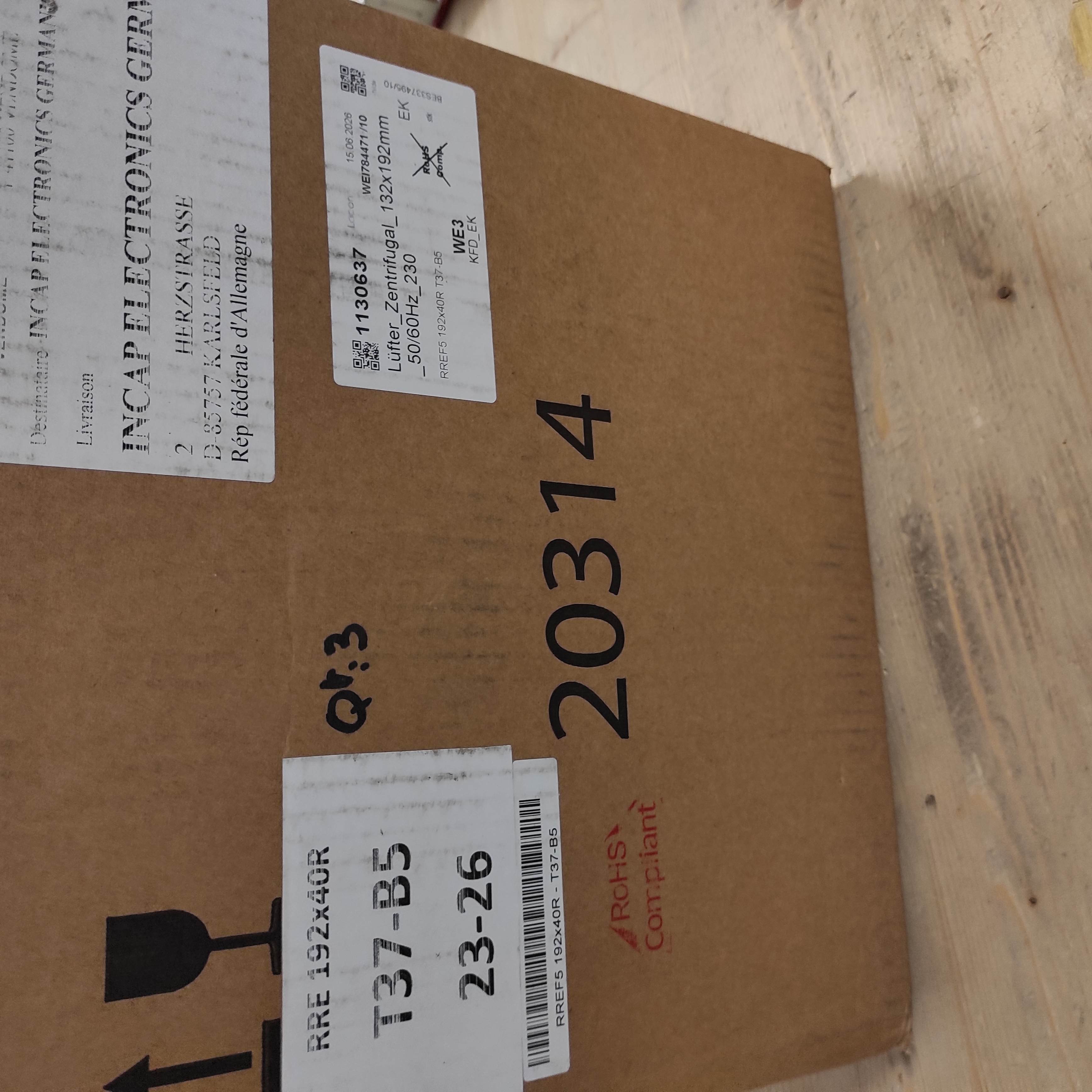 RREF5 192x40R (T37-B5)