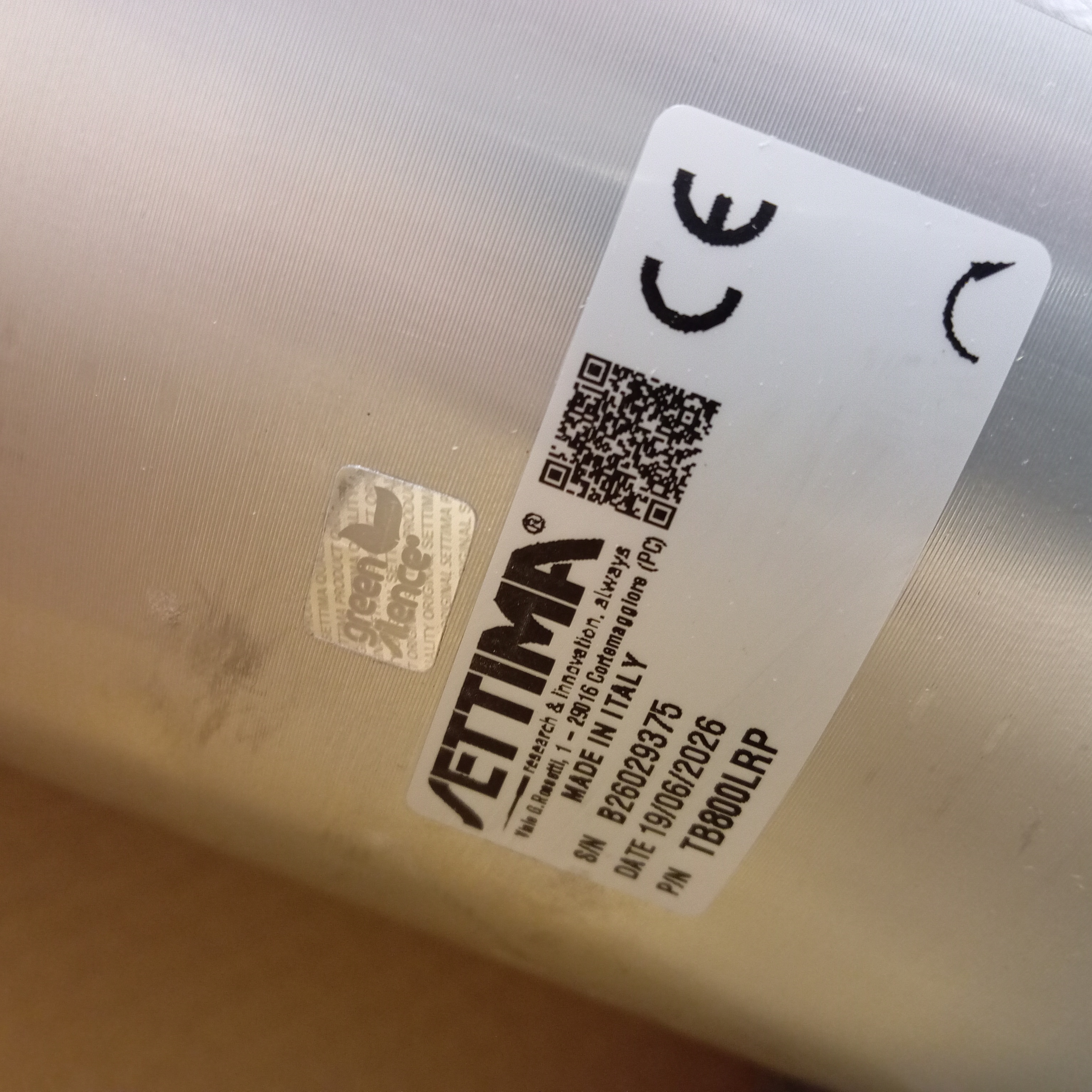 TB800 LRP N°F19011637 (GR70 SMT16B 800L RP)