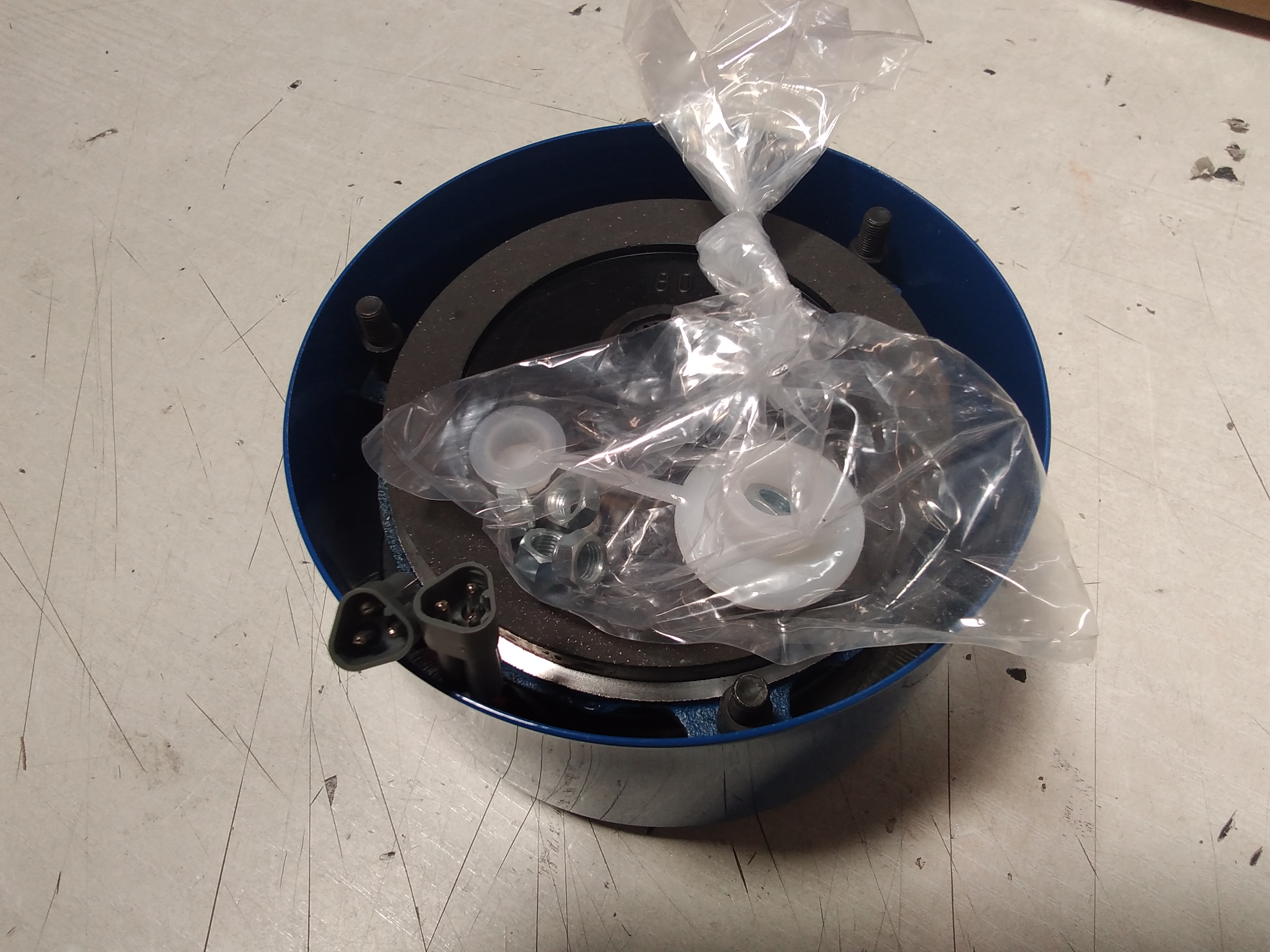 Complete brake assembly for MGM BA 80