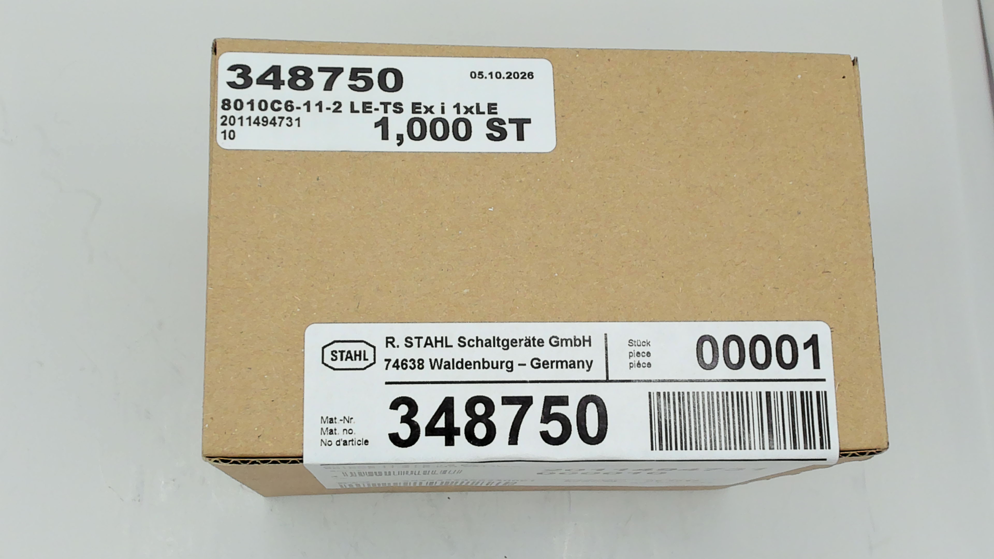 348750 /  8010C6-11-2 LE-TS Ex i 1xLE