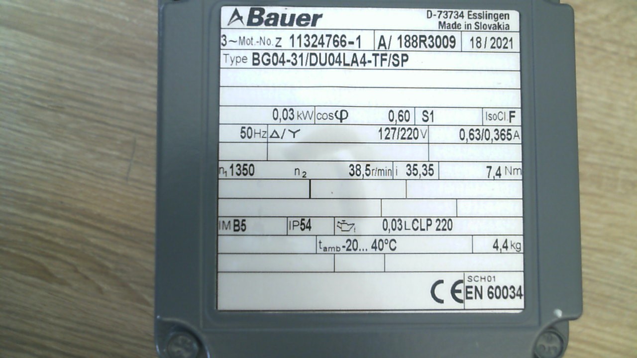 BG04-31/DU04LA4/SP (Artikel-Nr.: 188F3200)