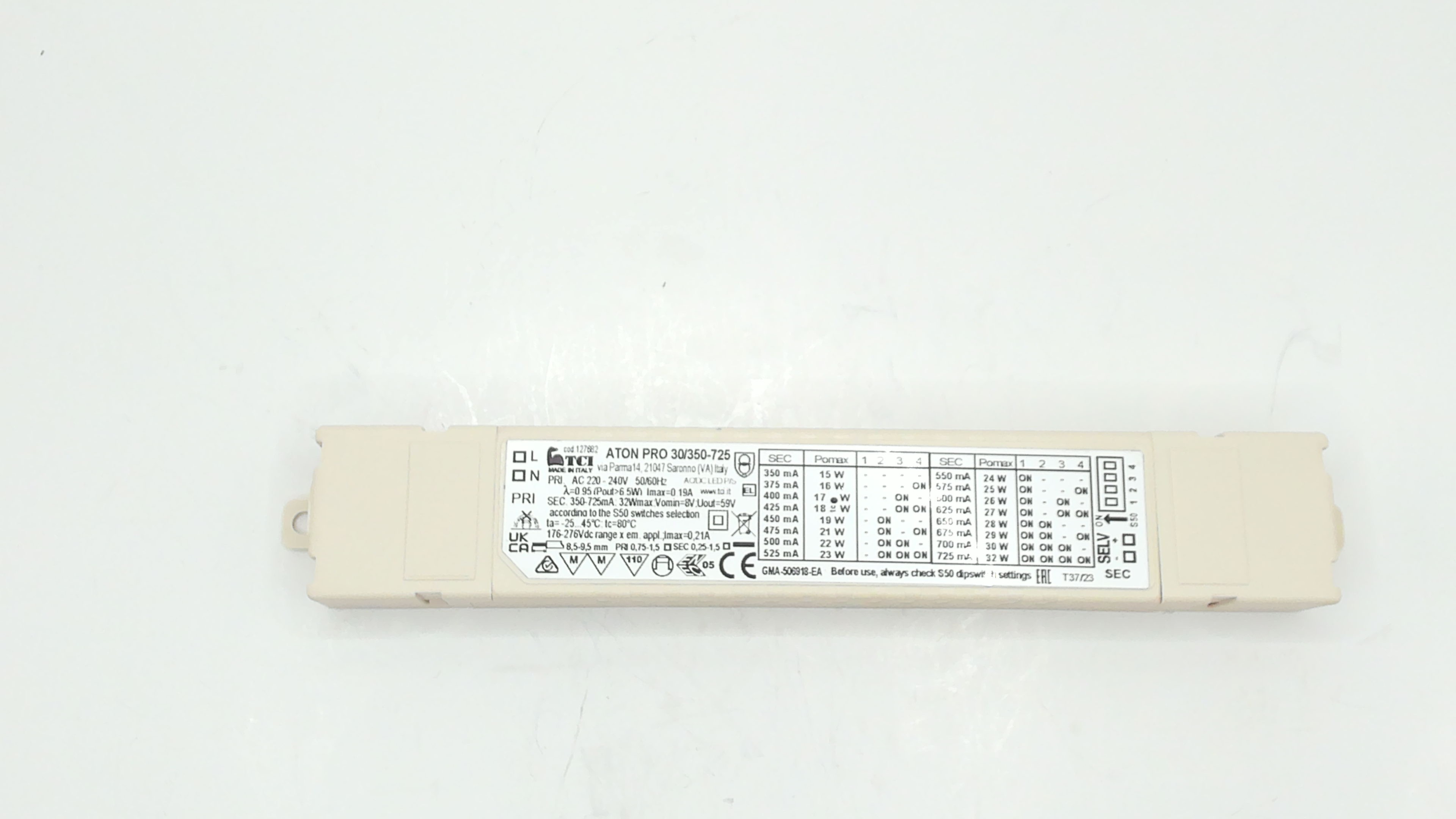 127682//ATON PRO 30/350-725 TCI SRL