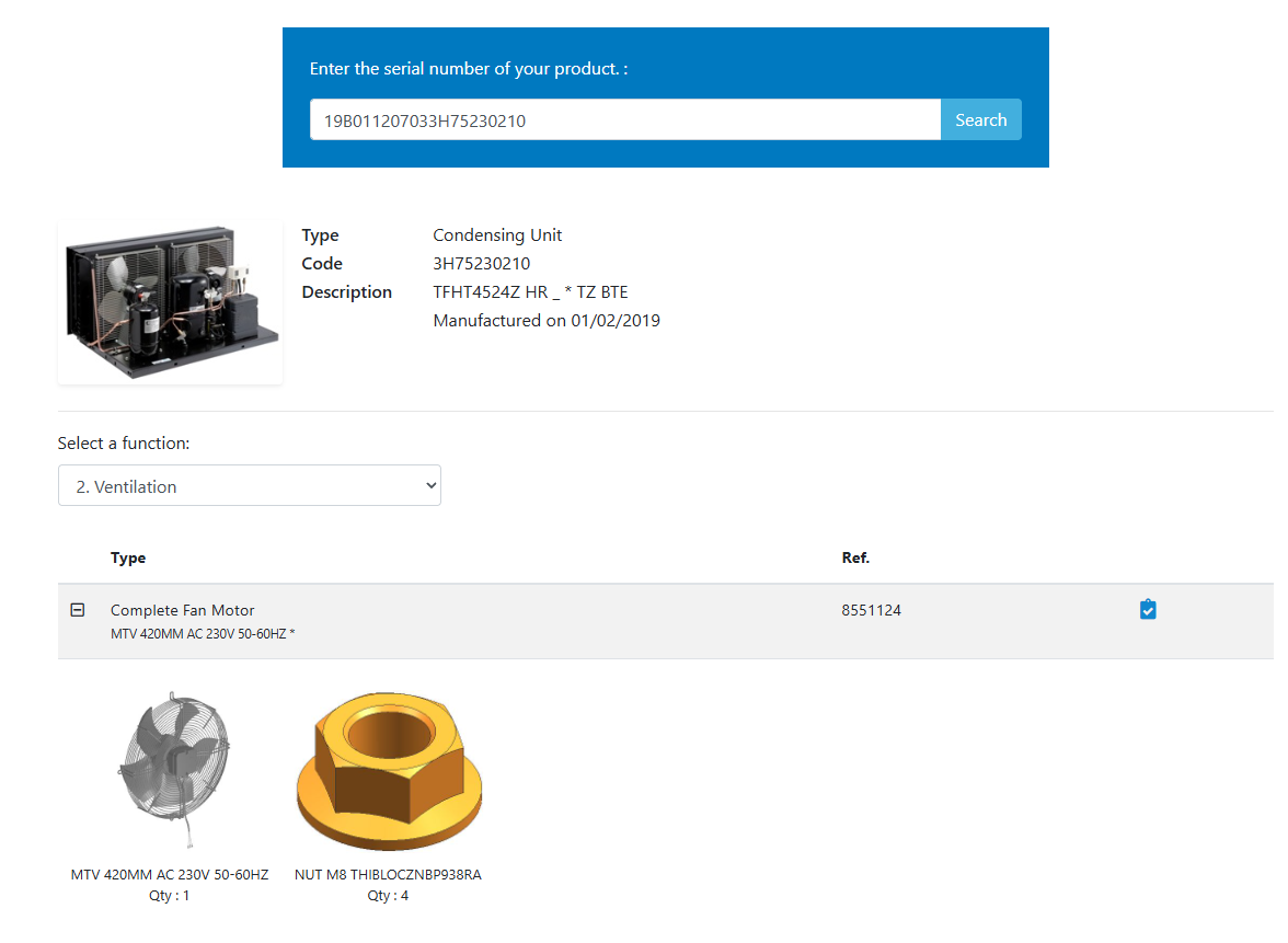 AXIAL FAN 420 AC