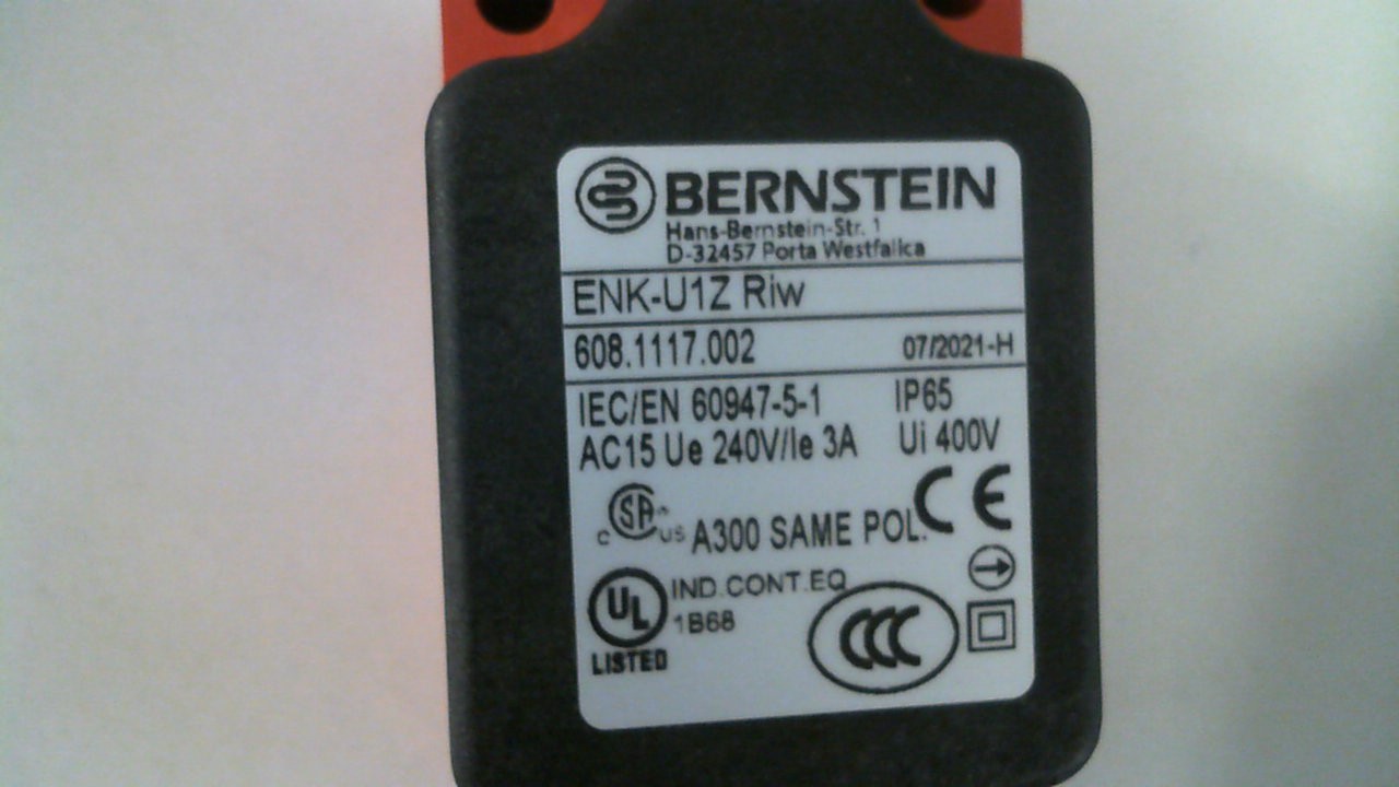 P/N: 6081117002 Type: ENK-U1Z RIW