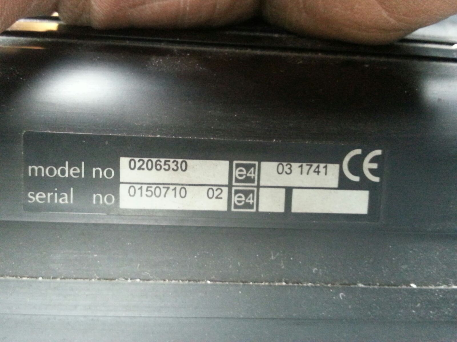 0206530 S/N 0150710 